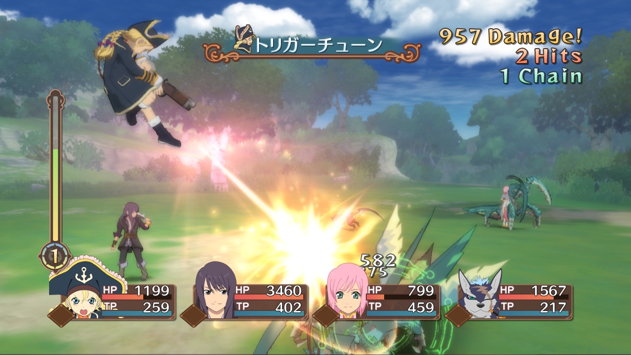 tales of vesperia Patty PS3 combat