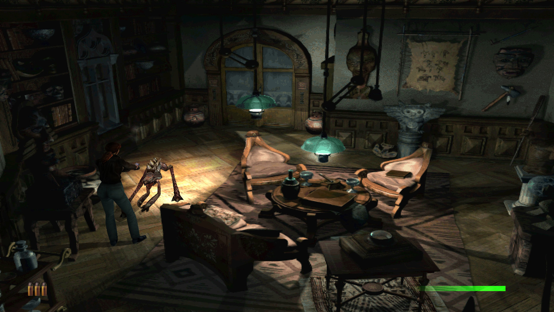 Alone in the Dark The New Nightmare dreamcast gameplay 2