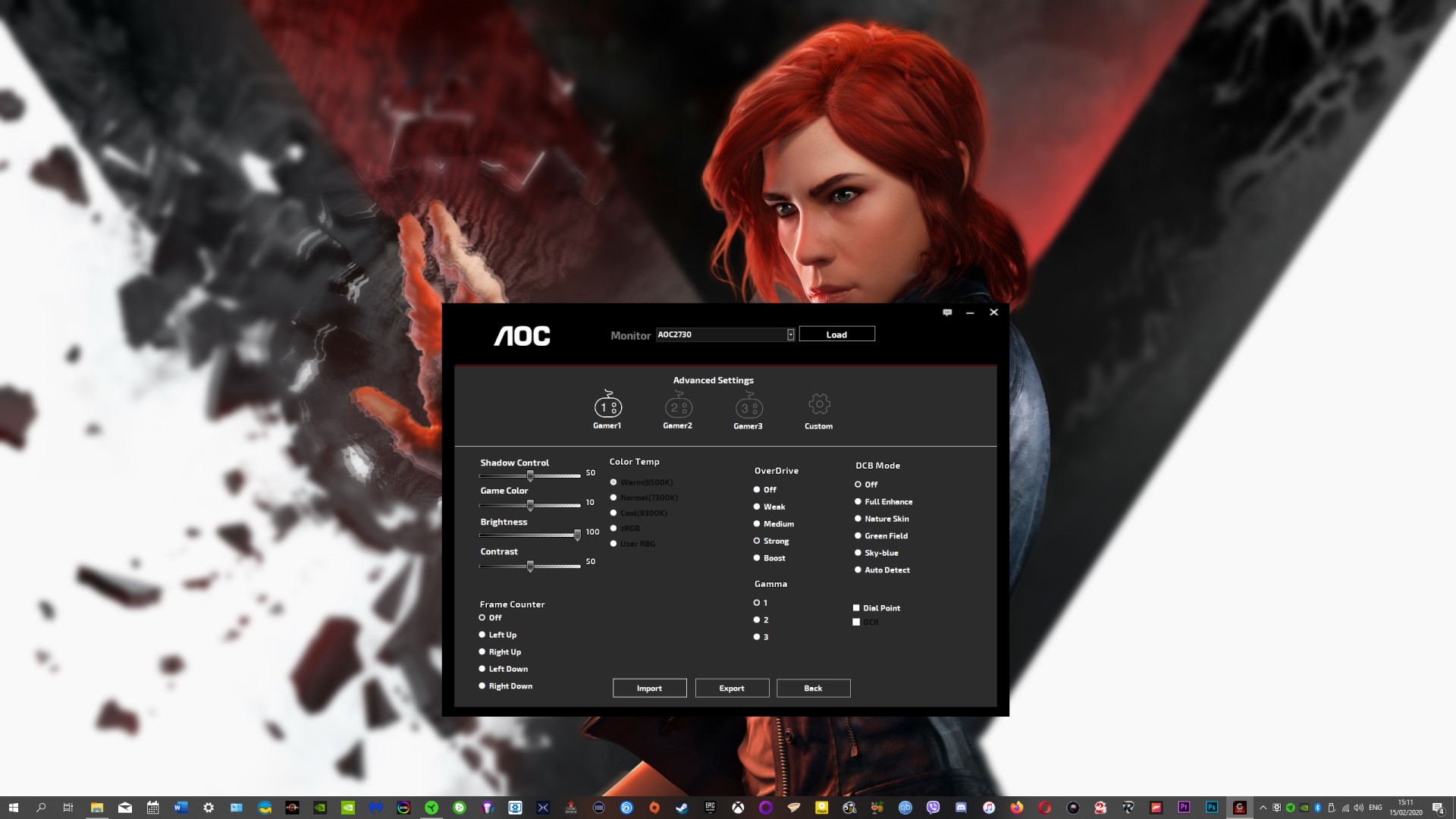 AoC AG273QX monitor Review 03