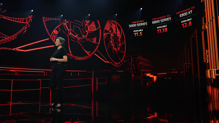 AMD Lisa Su Radeon 6000 announcement