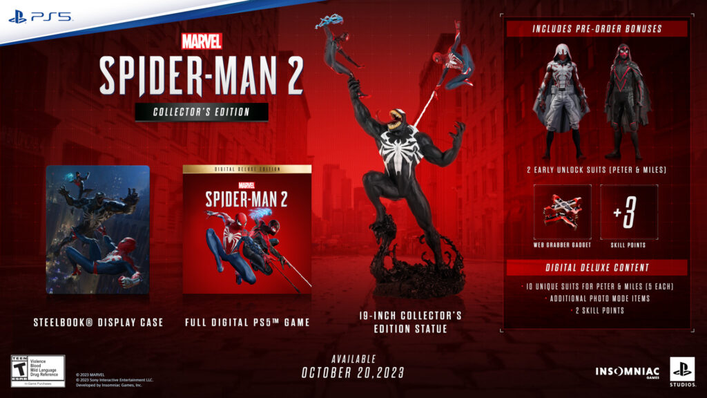 Spider Man 2 Collector's PS5